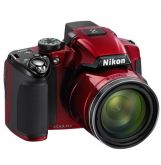 Câmera Digital Nikon Coolpix P510 Vermelha com 16.1 MP, LCD