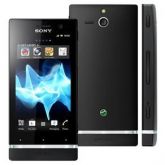 Celular Desbloqueado Sony Xperia U Preto/Rosa com Tela de
