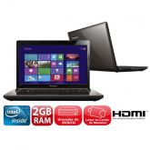 Notebook Lenovo G480 IMR com Intel® Dual Core, 2GB, 320GB