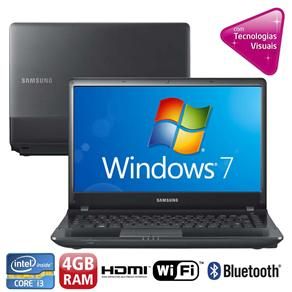 Notebook Samsung 300E4A-AD2 com Intel® Core™ i3-2350M, 4GB